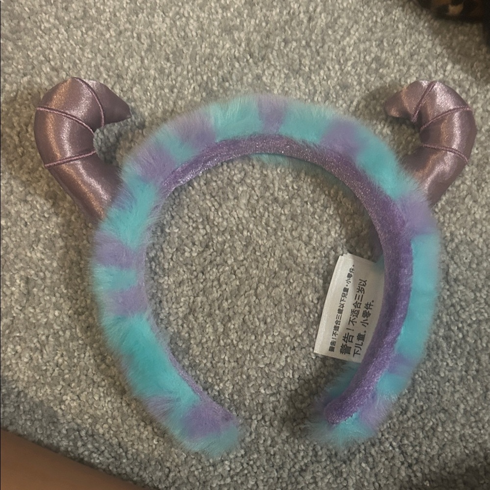 Disney Purple and Blue Horned Headband